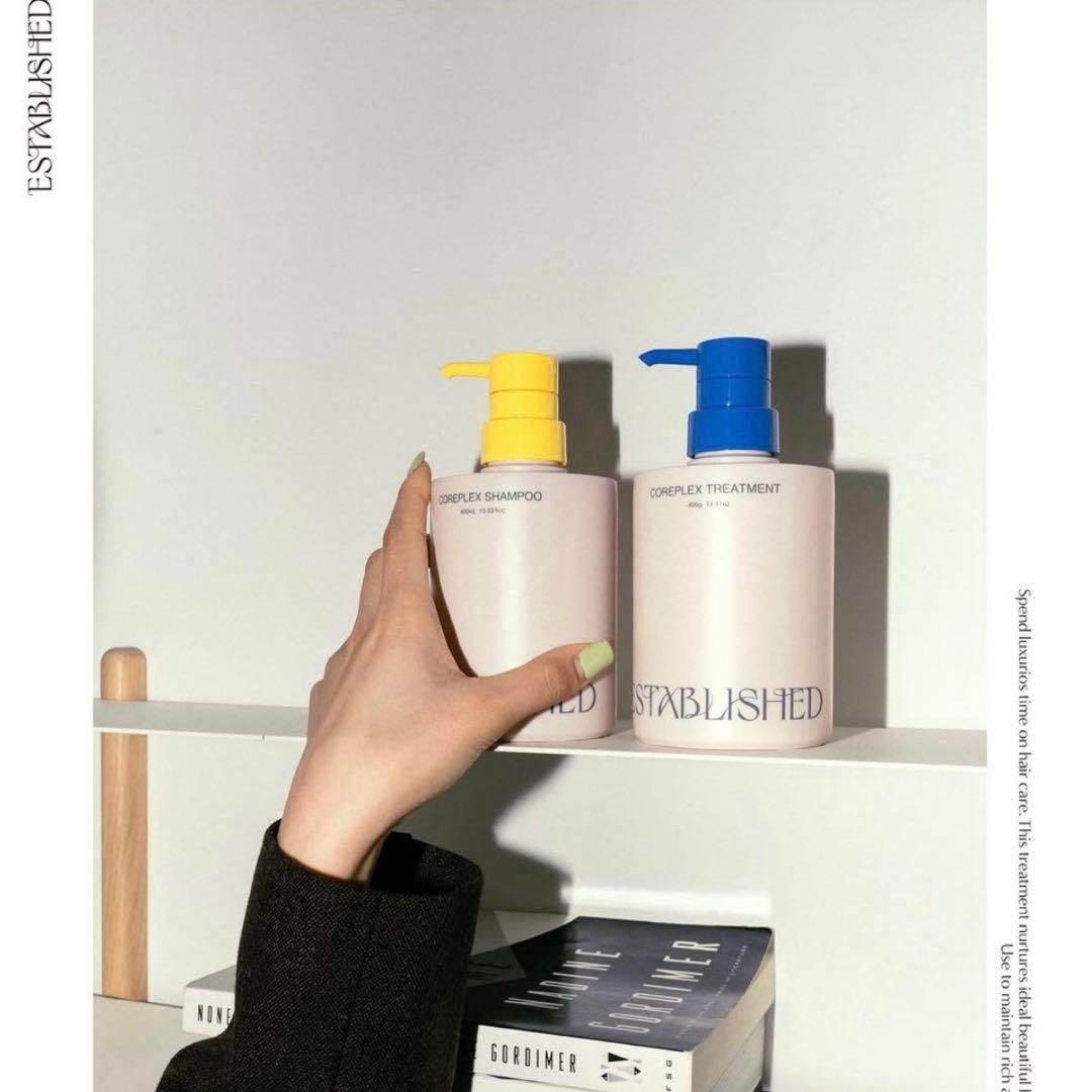 【新品】ESTABLISHED COREPLEX シャンプー＆トリートメント ESTABLISHED コアプレックス シャンプー400ml