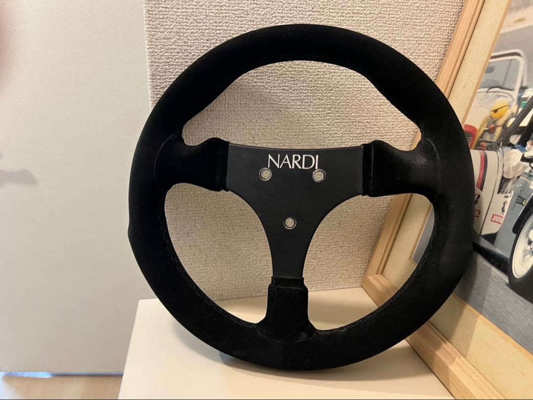 ケーターハムセブン用ステアリング NARDI スエード 3スポーク ステアリング NARDI ナルディ(NARDI) ステアリング クラシック(Classic) SUEDE