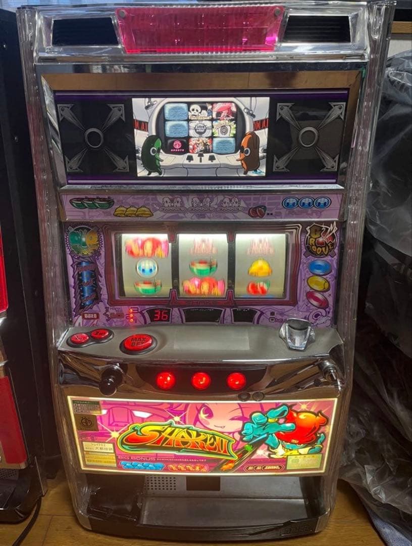 不要機付き】パチスロ シェイク2 実機【送料込み頼める便】 - メルカリ