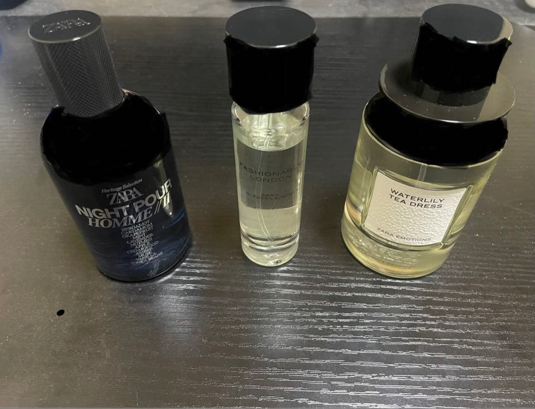 ZARA 香水 3本セット オードパルファム - メルカリ