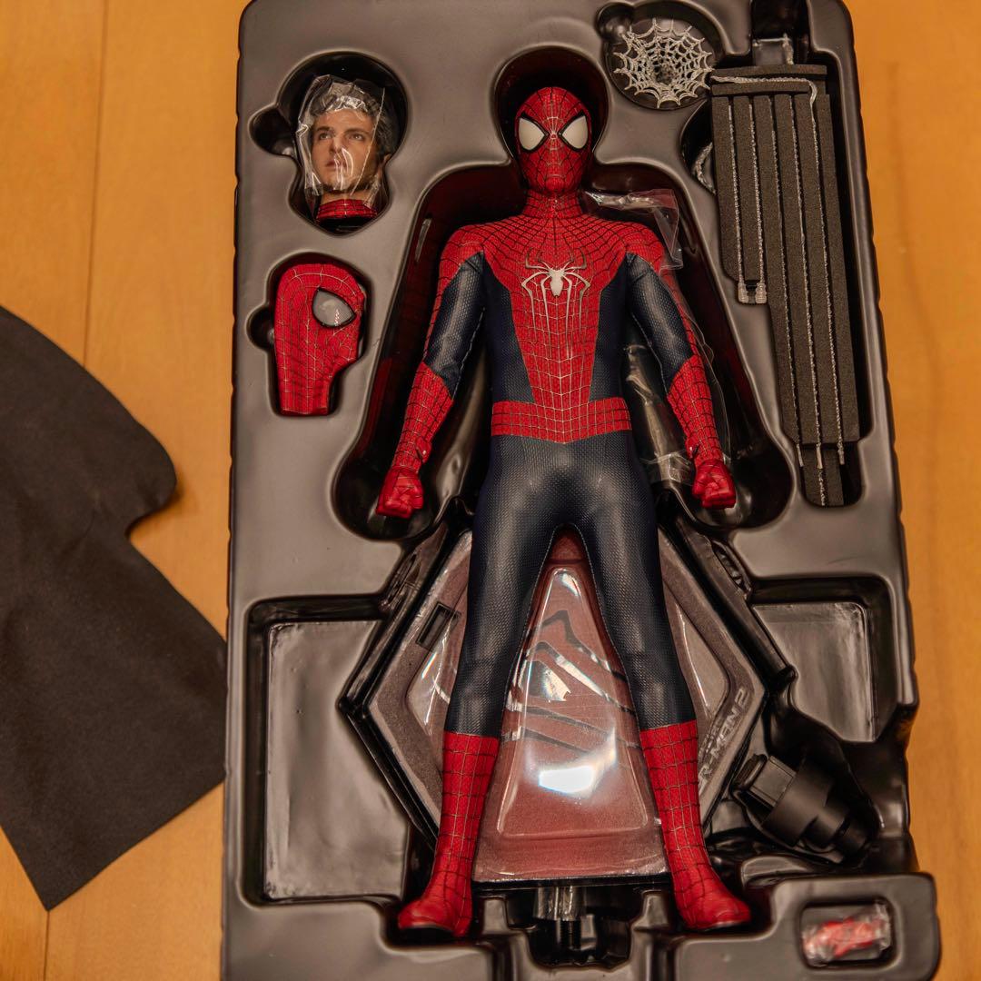 カスタムアイパーツ換装 ホットトイズ アメイジングスパイダーマン2 1