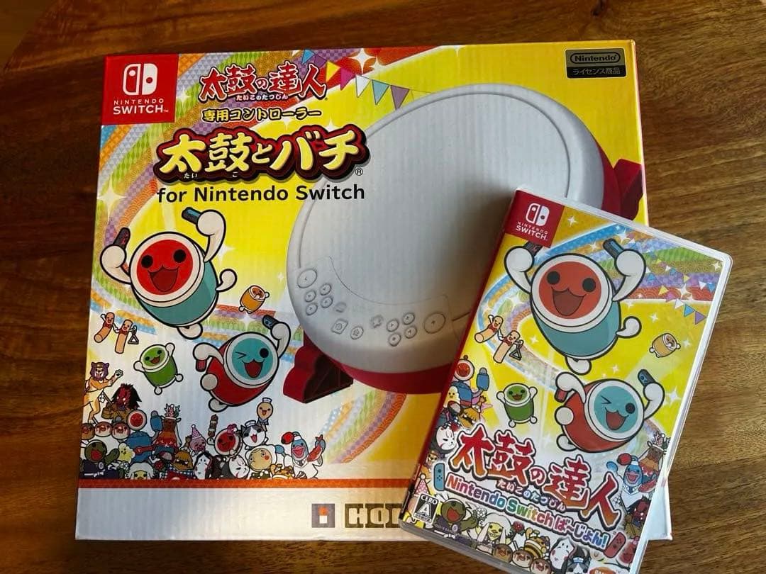 太鼓の達人 Nintendo Switchば～じょん!専用コントローラーセット Amazon.com: バンダイナムコエンターテインメント 【任天堂ライセンス