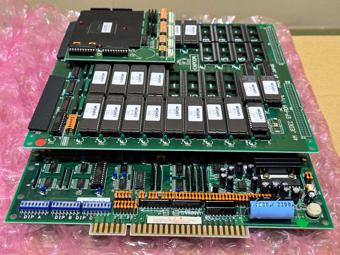 ストリートファイターⅡダッシュ アーケード基板 カプコン CPシステム