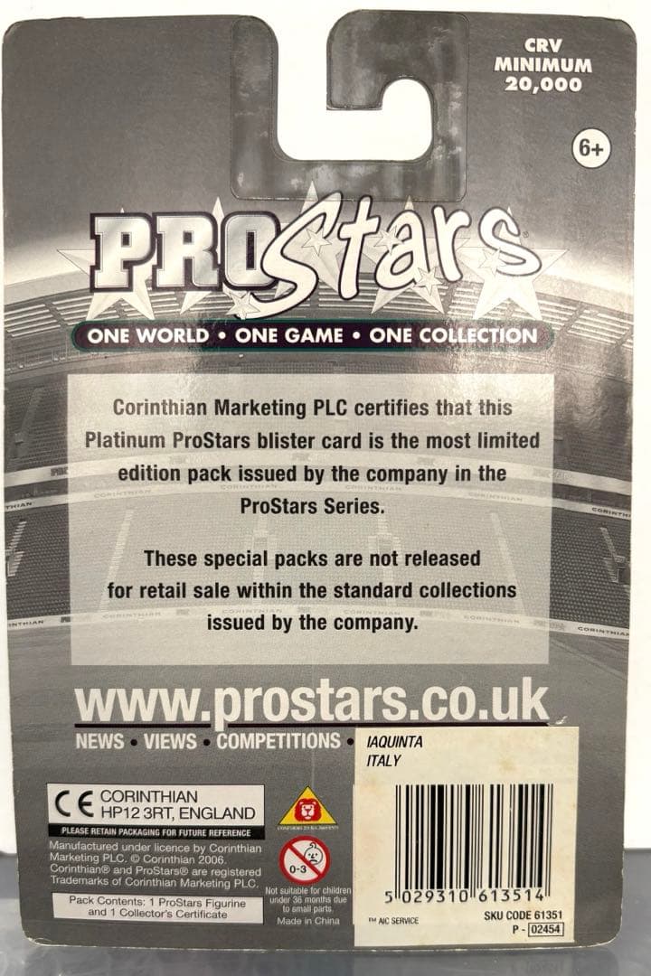 希少【コリンシアン セレブレーションプラチナム 】イアキンタ 限定