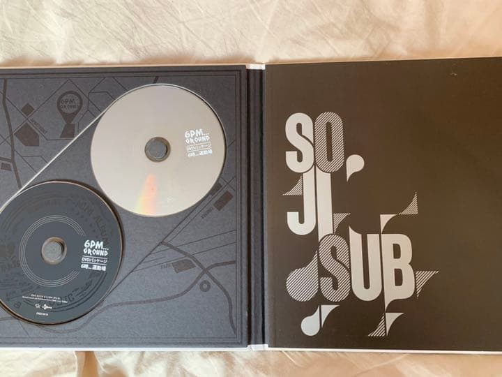 ソ・ジソプ  6PM GROUND DVD  サイン入り　未再生