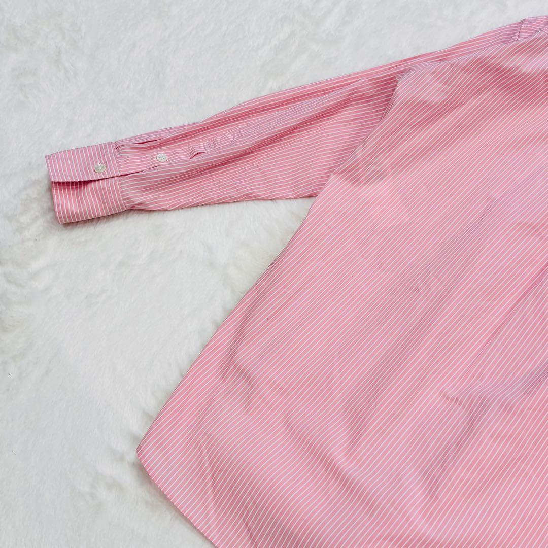 美品 23区 24SS CANCLINI シャツ ピンクストライプ M - メルカリ