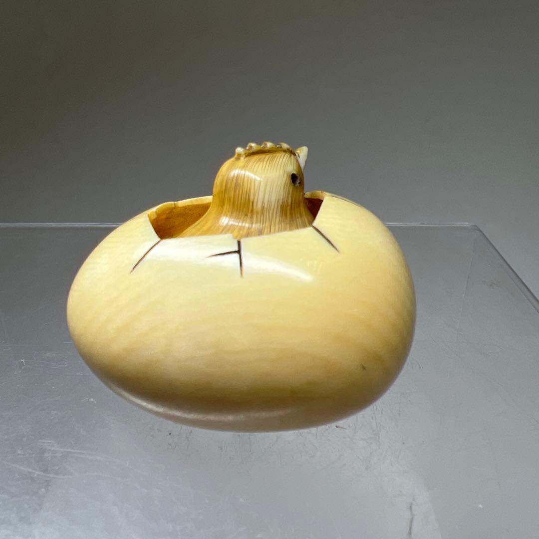 正堂在銘 極上からくりひよこ根付 36g 東Y8-0204☆2Fタエチ - メルカリ