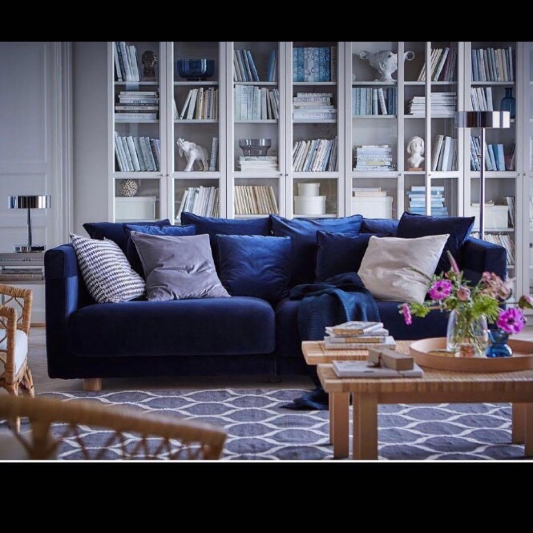 送料込 美品 IKEA イケア STOCKHOLM ストックホルム ソファ - メルカリ