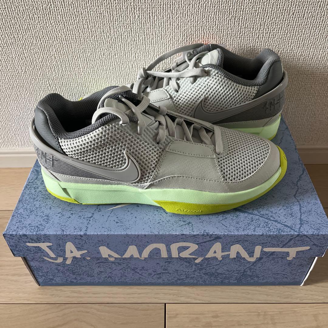 シューズ(男性用) Nike Ja 1 EP Light Silver/Cyber Light Silver Cyber Grey Basketball Shoe Nike Ja 1 | Hibbett