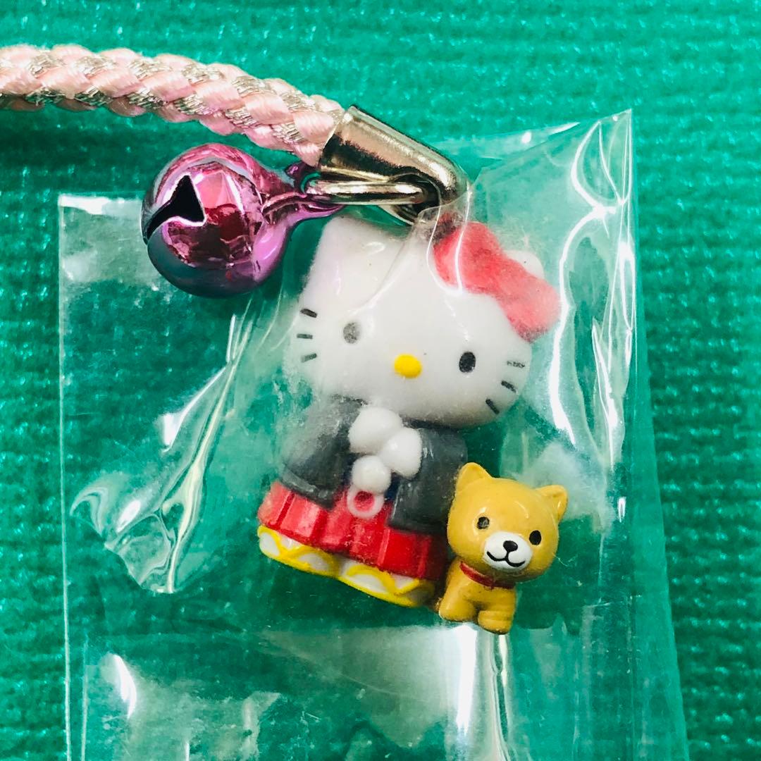 2006年製 ハローキティ 鹿児島 桜島 ご当地キティ 根付 西郷隆盛