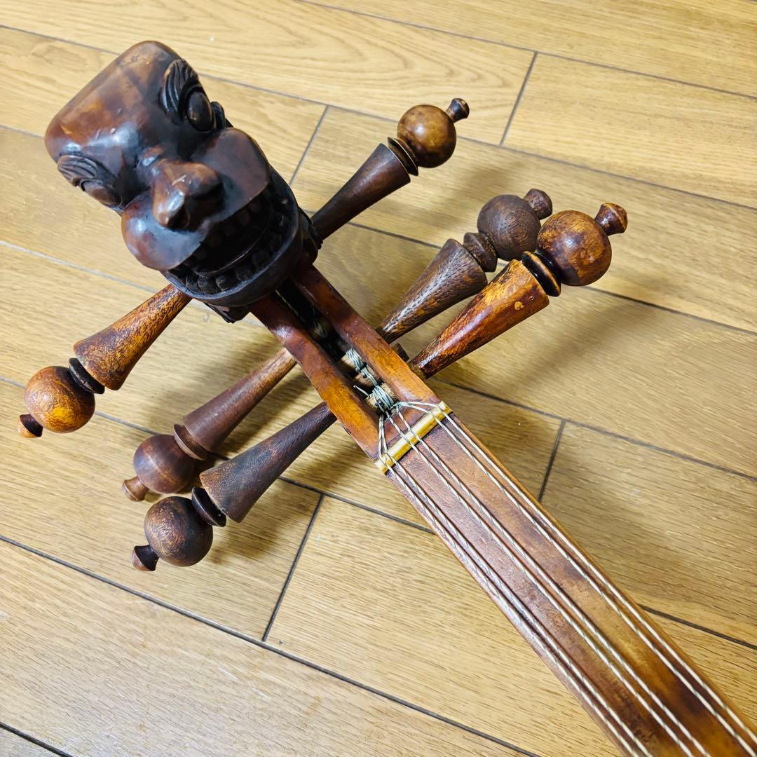 Damnyen ダムニェン 6弦 ブータン 撥弦楽器 チベット 送料込み - メルカリ
