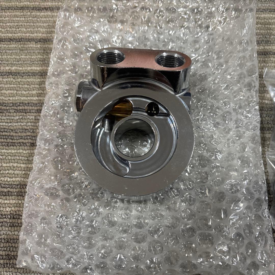 HPI オイルクーラーブロック　bcnr33 r33 GTR スカイライン HPI オイルクーラーブロック bcnr33 r33 GTR スカイライン - パーツ