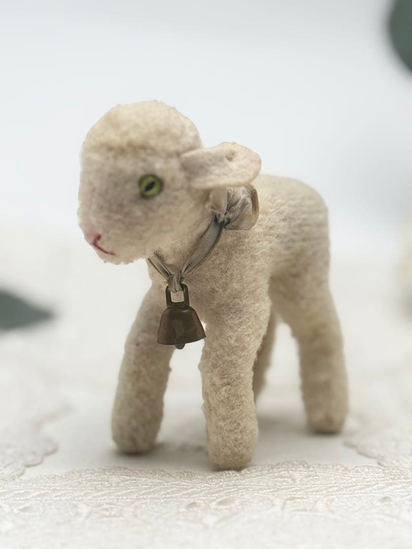 シュタイフ☆Lamby 10cm☆最小サイズ/ヒツジのランビー/ひつじ/羊/ラム