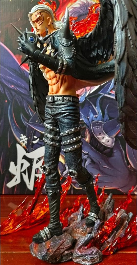 ワンピース 火災のキング アルベル フィギュア ガレージキット 塗装