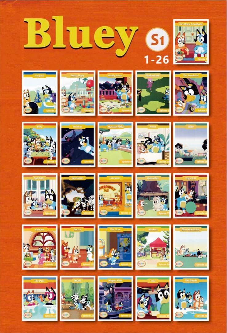 ブルーイ 台本版英語絵本 Bluey 音源付 動画付 マイヤペン対応