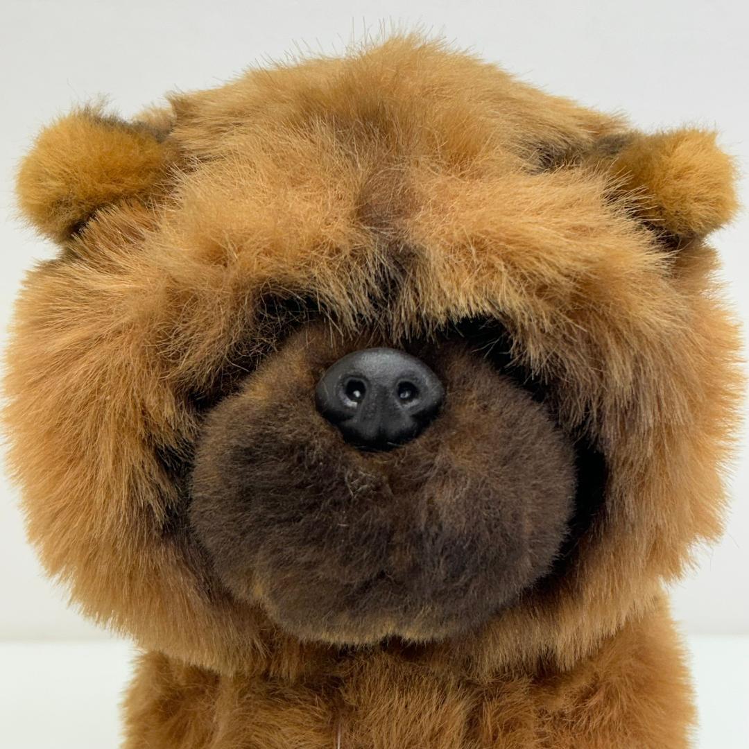 三英 チャウチャウ ぬいぐるみ 大 紙タグ付き 昭和レトロ 三英貿易