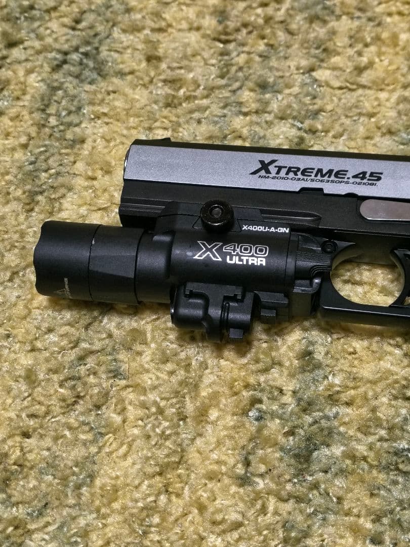 XTREME .45 ガスガン X400 ULTRAライト付き - メルカリ