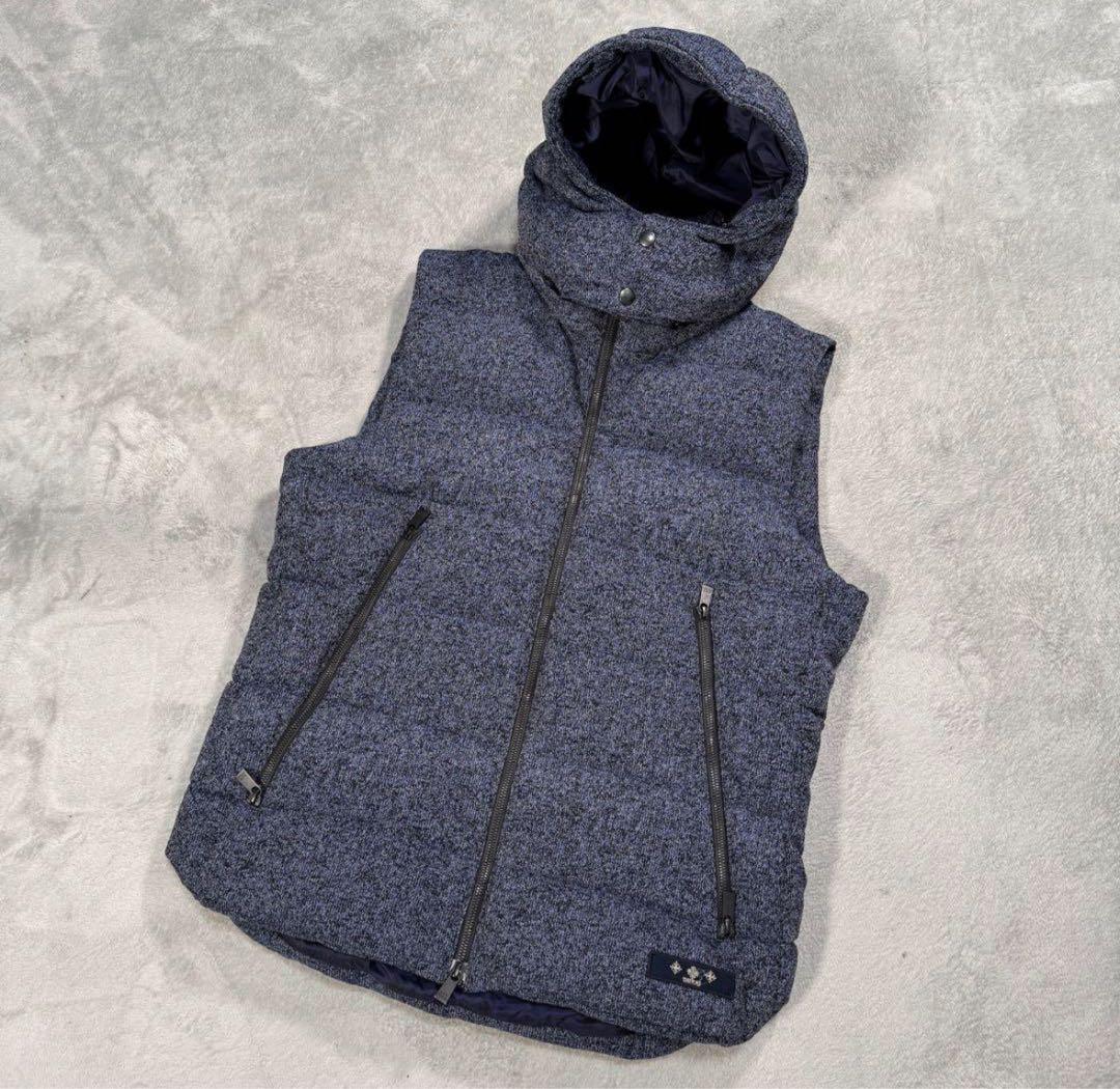 国内正規品　TATRAS 高級Rライン　ダウンベスト タトラス Rライン ダウン ベスト LEONARDO XL 04 グレー - メルカリ