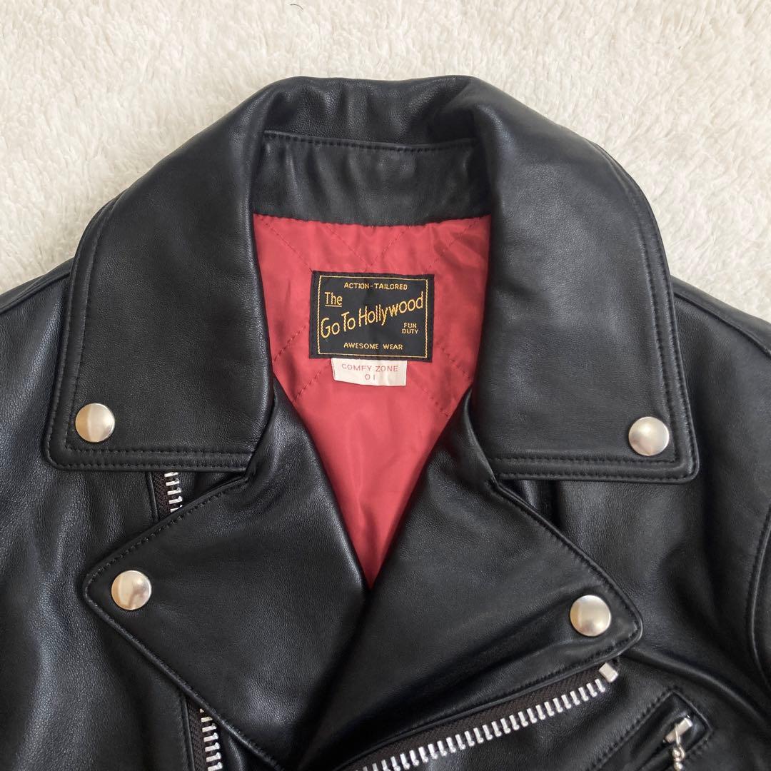 極美品・近年モデル✨Go To Hollywood ライダース 羊革 150位