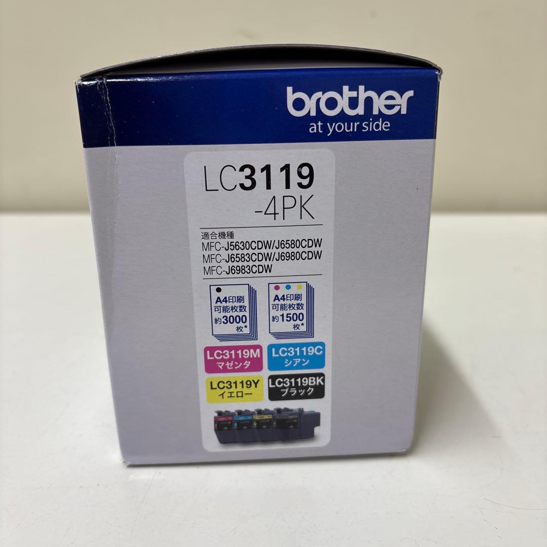 LC3119-4PK brother 純正インクカートリッジ 大容量4色パック - メルカリ