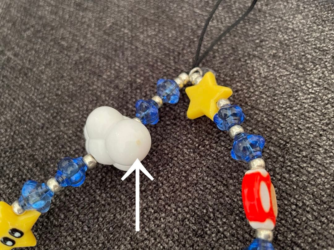 String Ting ストリングティング ストラップ マリオ 正規品 神崎恵