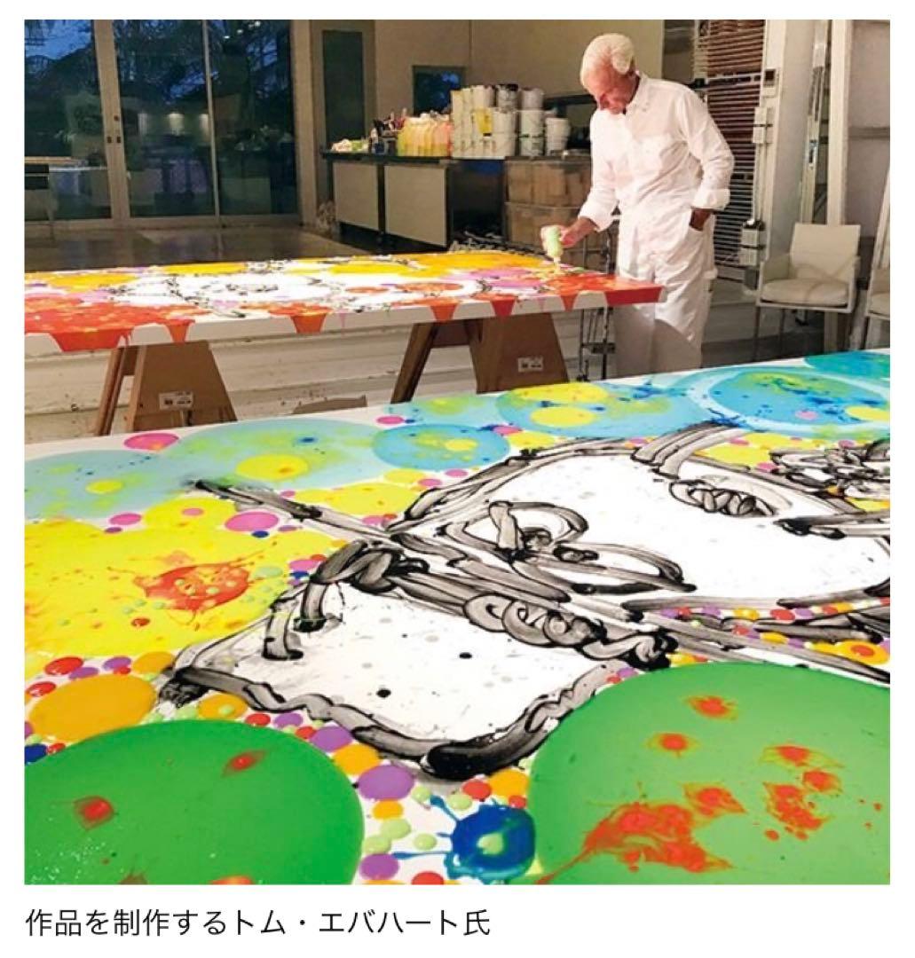 希少！大型絵画PEANUTSトムエバーハート25年以上前の作品