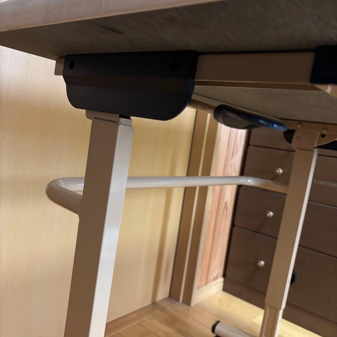 ニシキ工業 介護用テーブル 昇降機能 折りたたみ式