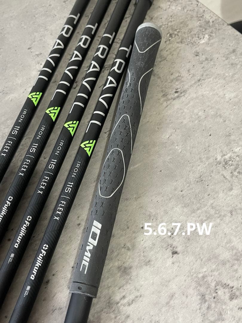 ミズノプロ118 5-9.PW travil 115 X