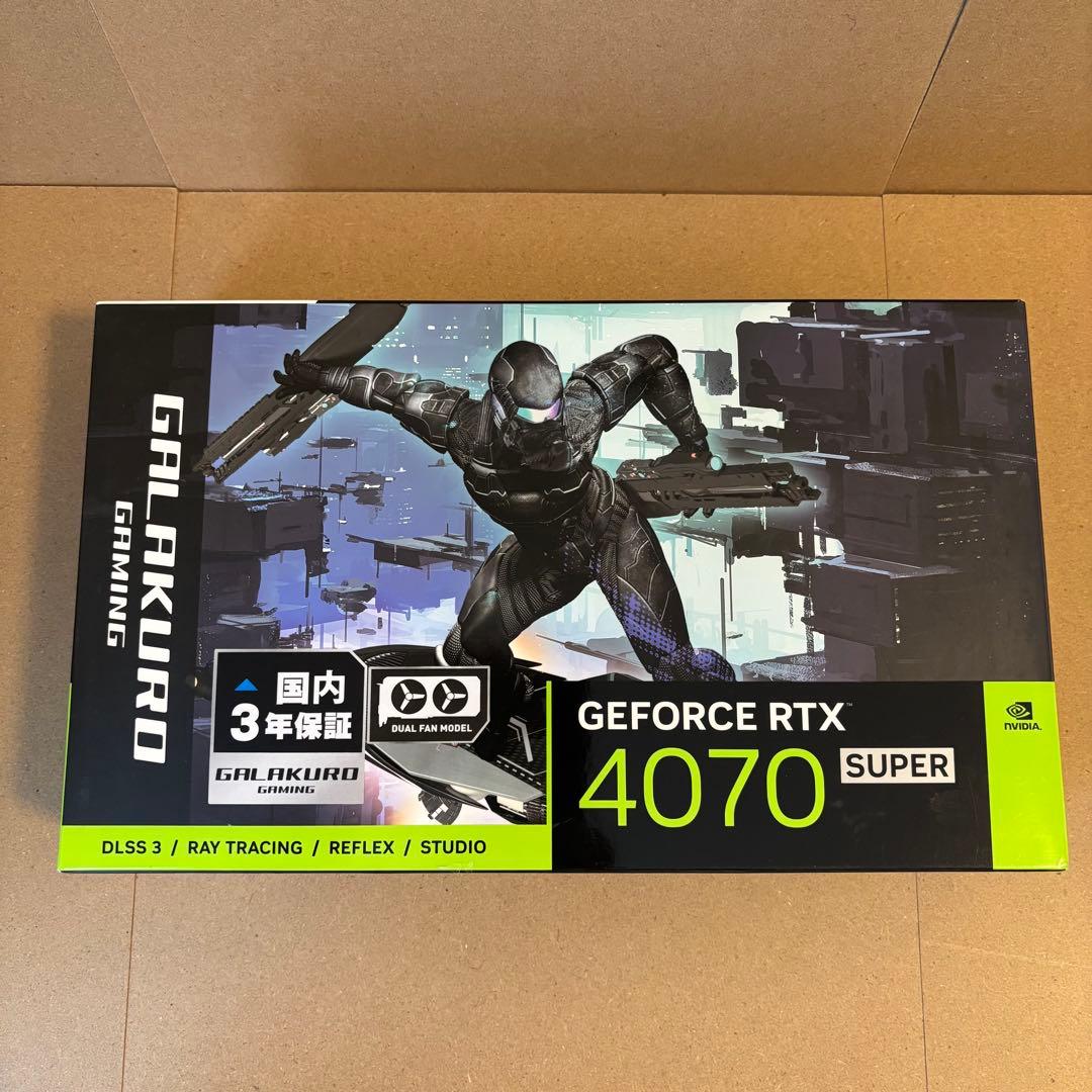 玄人志向 RTX 4070 SUPER 12GB 美品 国内正規品 71Aiml09RjL._AC_UF350,