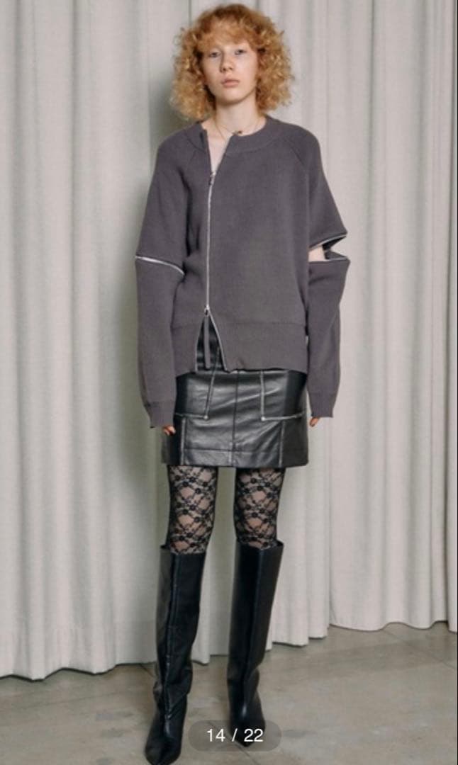 yuu様専用☆MAISON SPECIAL メゾンスペシャル ファスナー ニット