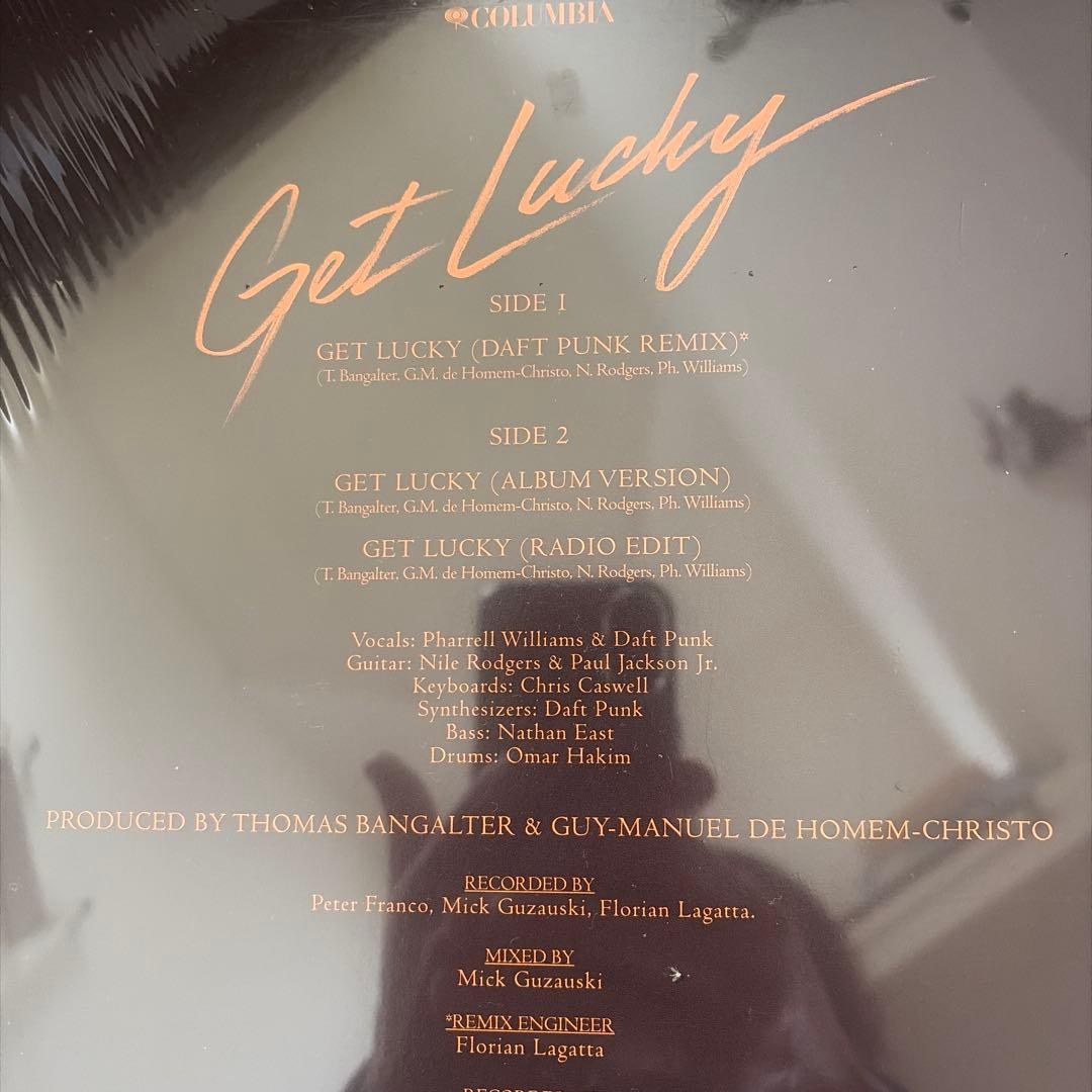 Get Lucky (Daft Punk Remix) 12インチレコード - メルカリ