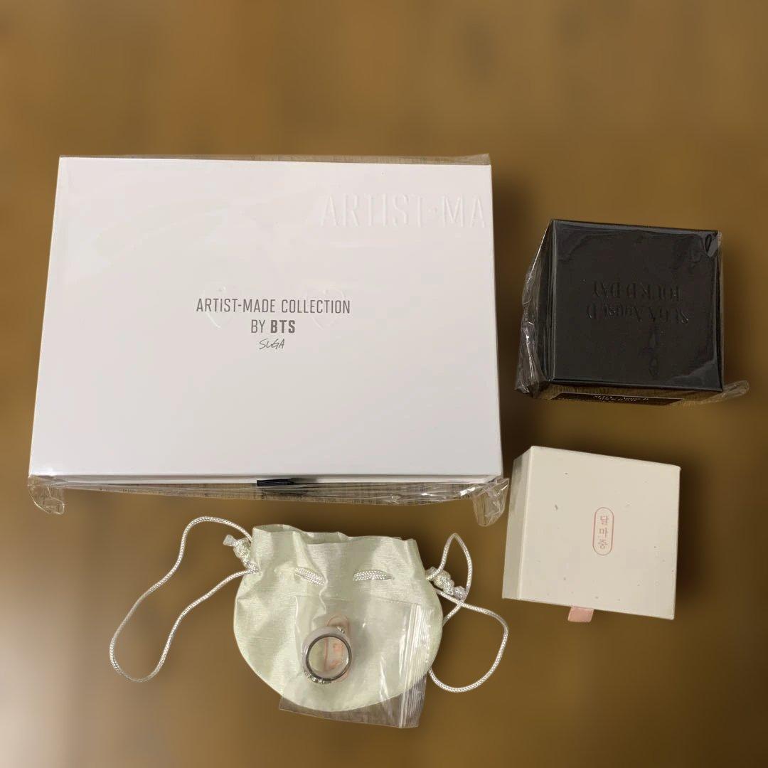 BTS ユンギ　artist made D-DAY ネックレス　ピアス　リング BTS ユンギ artist made D-DAY ネックレス ピアス リング