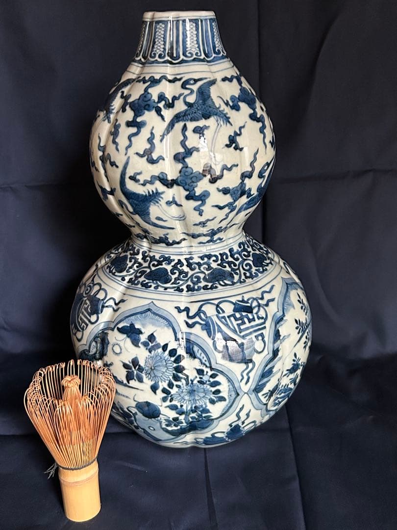 ○ 時代物　中国美術　唐物　壺 唐物茶壺（松花） 文化遺産オンライン