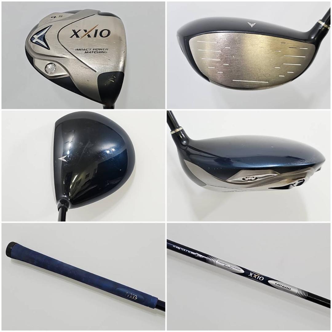メンズ右利き初心者用ゼクシオ6代目ゴルフクラブセットK-2385