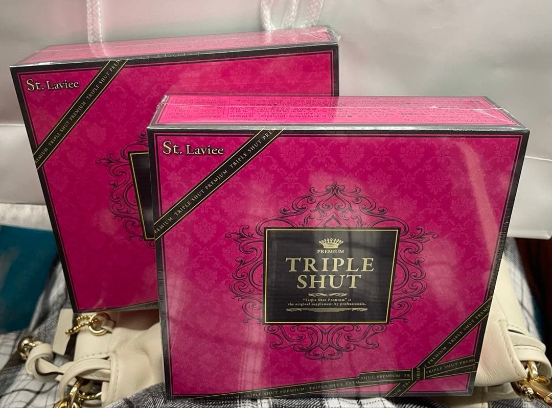 夏*葉様 【未開封】TRIPLE SHUT トリプルシャット 30袋入り 2箱