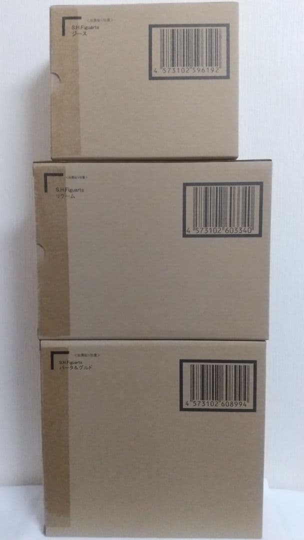 新品未開封 S.H.Figuarts バータ&グルド、リクーム、ジース