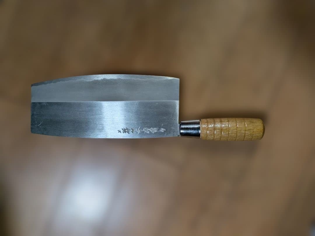 d*3様 未使用/中華包丁/木製ハンドル d*3様 未使用/中華包丁/木製ハンドル