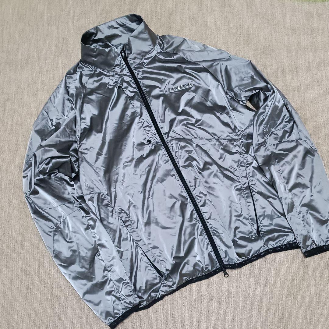BRIEFING｜ブリーフィング】ナイロンジャケット ゴルフ シルバー