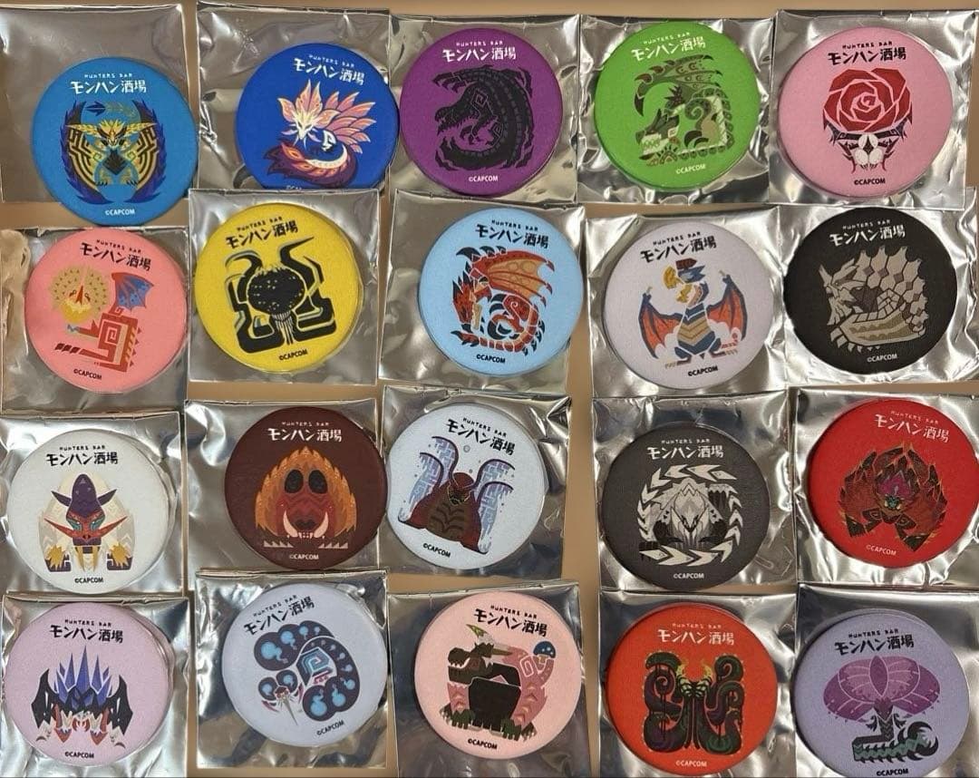 モンハン酒場　モンスターハンターワイルズ　缶バッジ　ゴアマガラ　タマミツネ e※様専用 モンハン酒場 モンスターハンターワイルズ 缶バッジ ゾシア