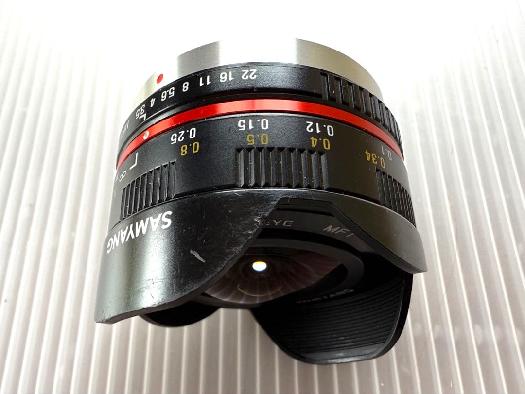 サムヤン 7.5mm F3.5 マイクロフォーサーズ 魚眼レンズ