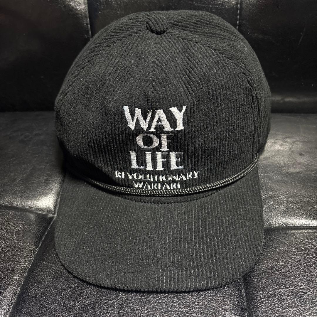 RATS ラッツ Way Of Life コーデュロイキャップ ブラック - メルカリ