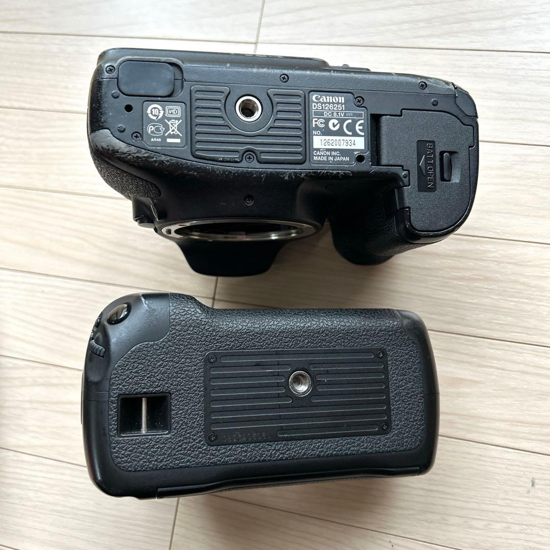 Canon EOS 7D レンズ バッテリーグリップ付き デジタル一眼レフカメラ