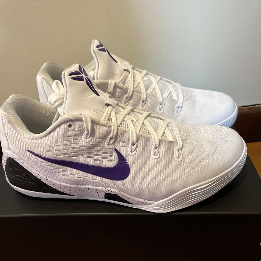 Nike Kobe 9Protro ホワイト/パープル　27.5cm