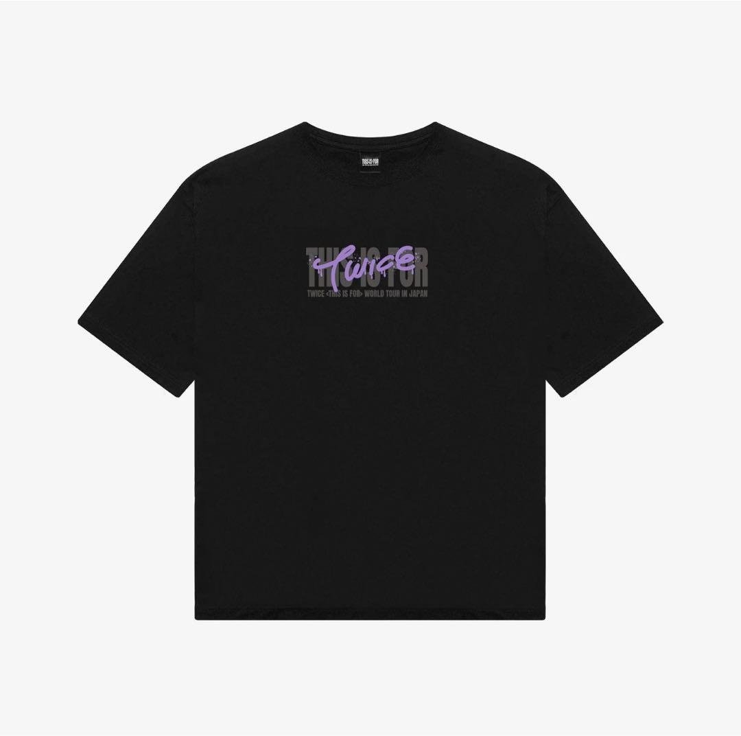TWICE THIS IS FOR Tシャツ M T-SHIRT〈BLACK〉【M】/ MOMO / TWICE『THIS IS FOR』 – JYP JAPAN