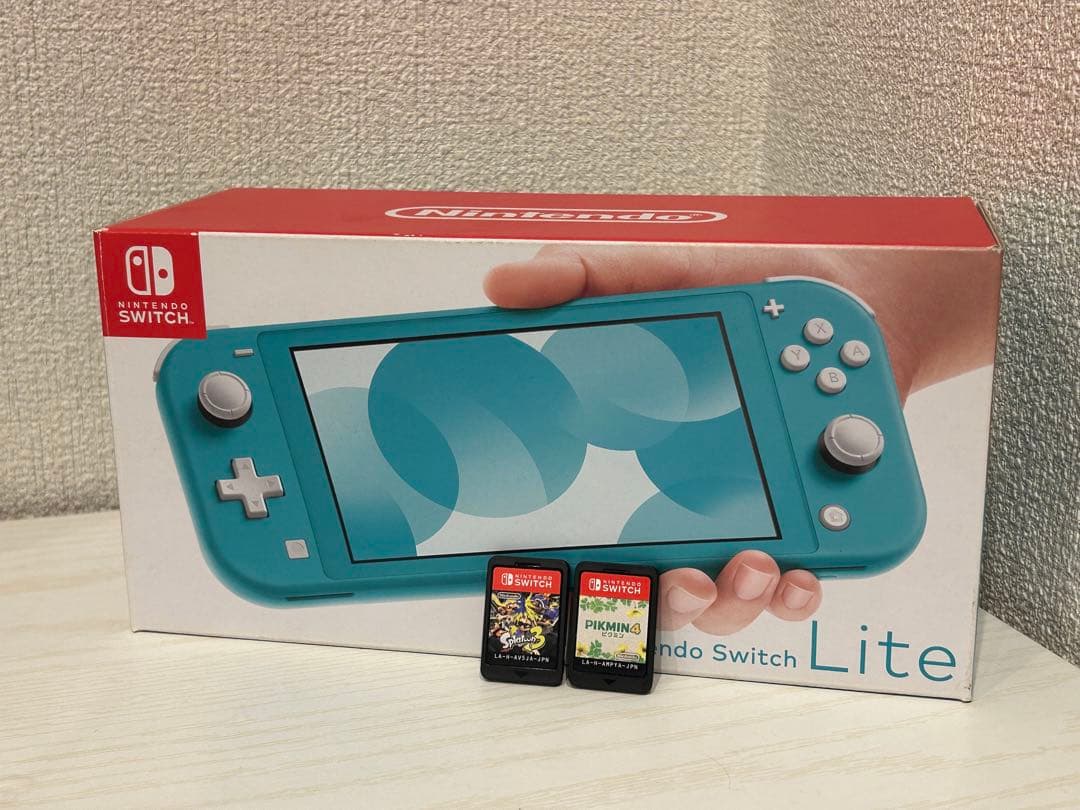 Nintendo Switch Lite ターコイズ 本体+ピクミン4+スプラ3 Amazon.co.jp: Nintendo Switch Lite ターコイズ : Video Games