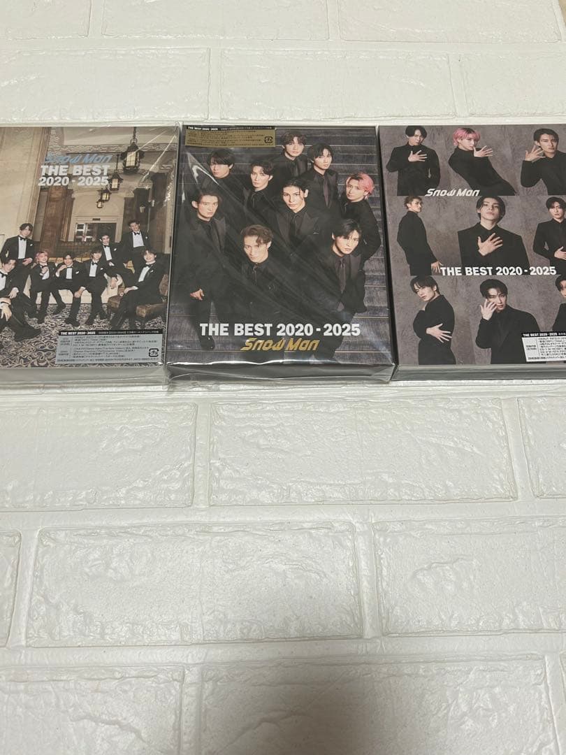 Man THE BEST 2020 - 2025 3形態　セット 3形態Blu-ray付セット/新品】 THE BEST 2020 - 2025 (初回盤A+初回盤B+
