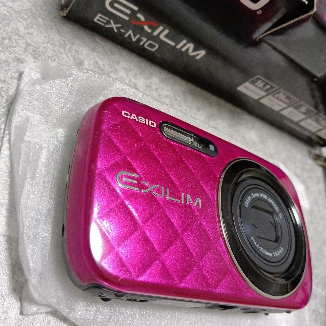 レトロ可愛い】CASIO EXILIM デジカメ ピンク 完品 エクシルム