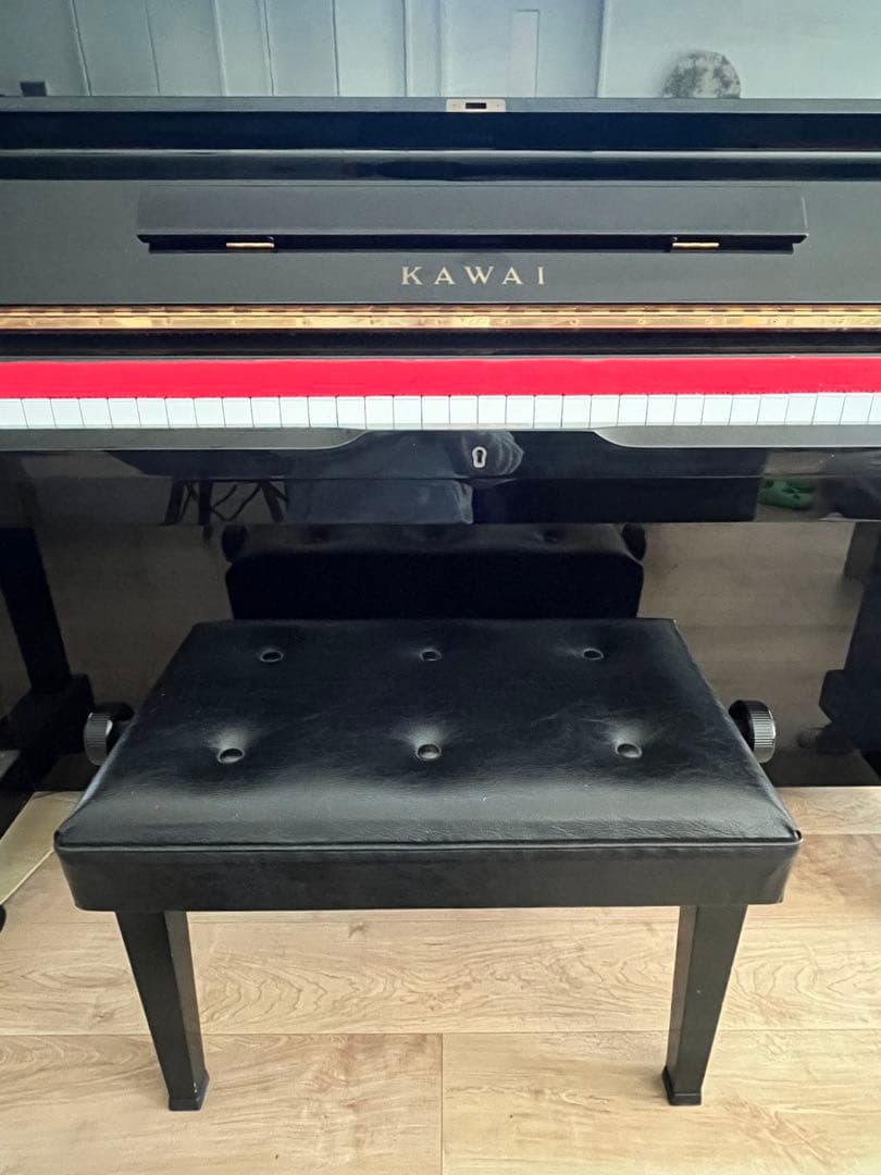 《2/7(土)まで値下げ》KAWAI アップライトピアノ 黒色