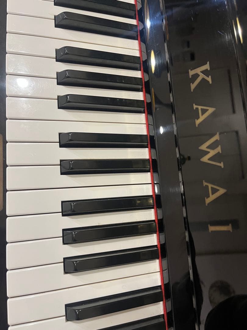 《2/7(土)まで値下げ》KAWAI アップライトピアノ 黒色