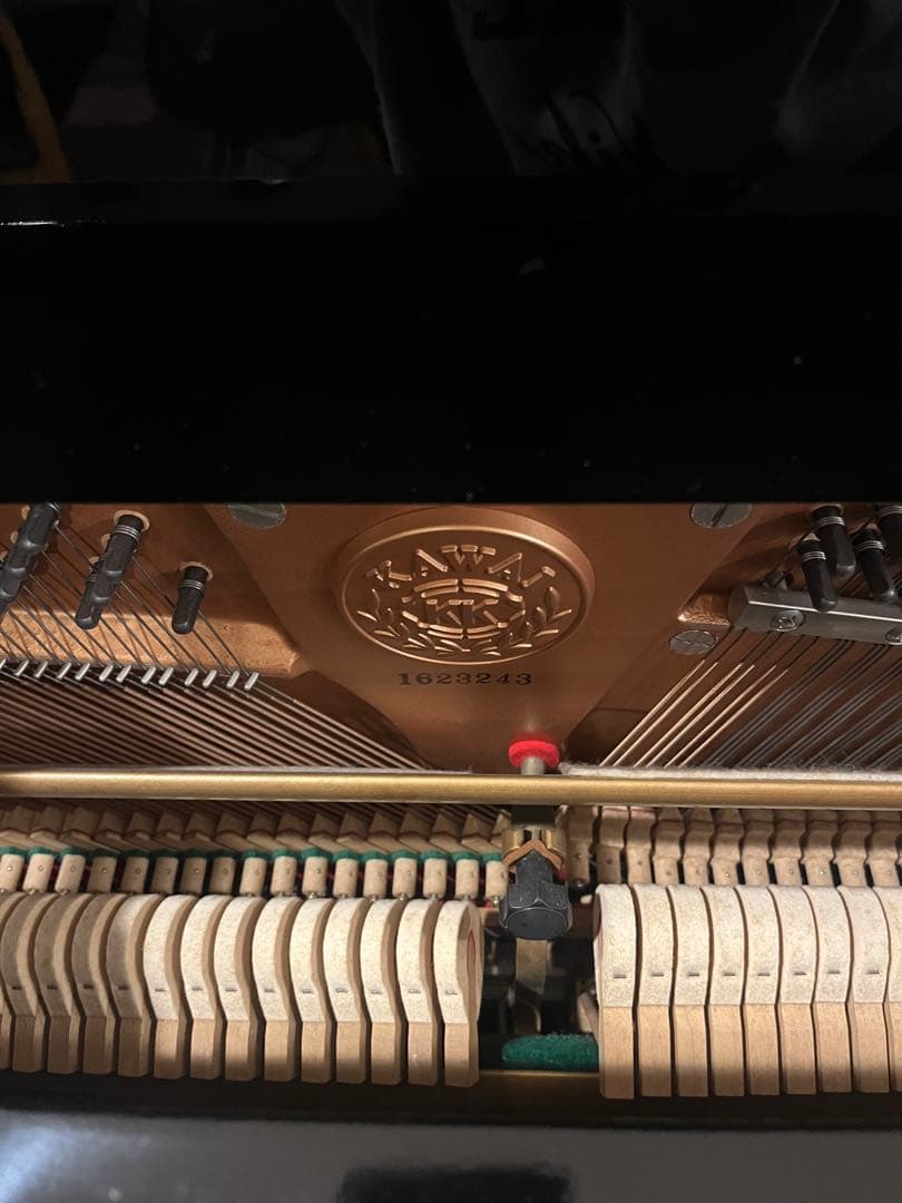 《2/7(土)まで値下げ》KAWAI アップライトピアノ 黒色